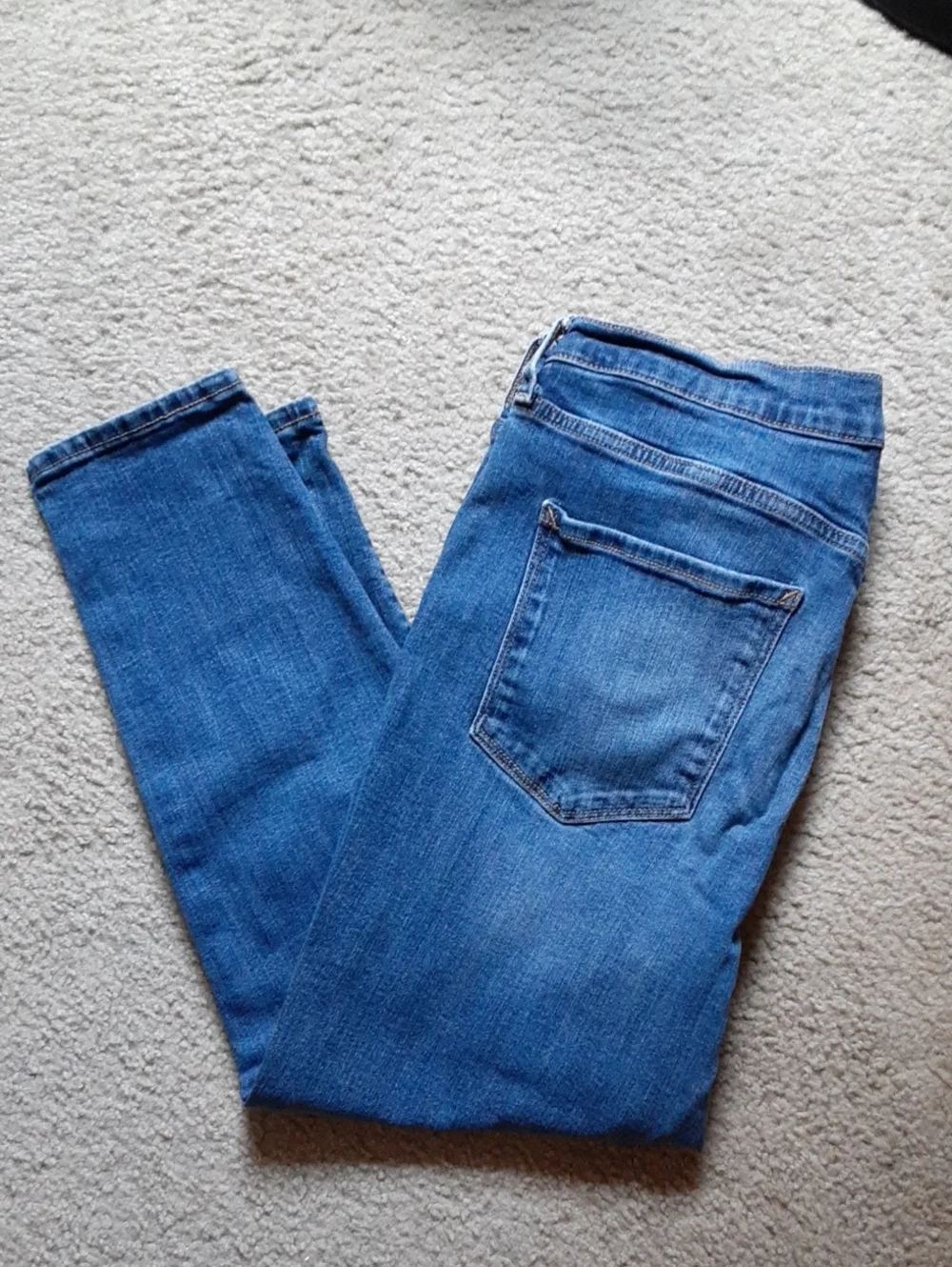 High Rise Skinny Ankle Jeans